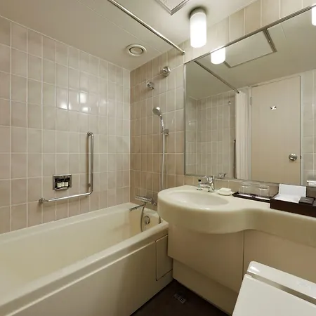 Grand Prince Hotel Takanawa Tokyo Exterior photo A modern Japanese bathroom