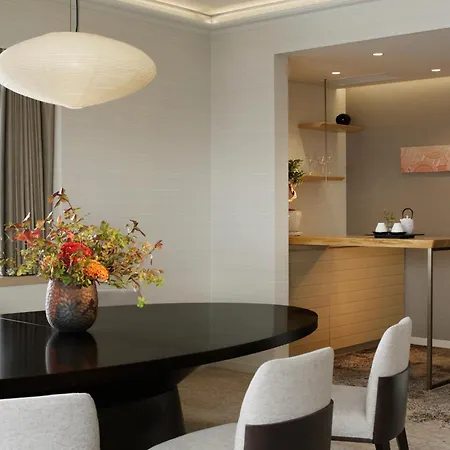 Grand Prince Hotel Takanawa Tokyo Exterior photo A dining room in a suite at the Mandarin Oriental Tokyo